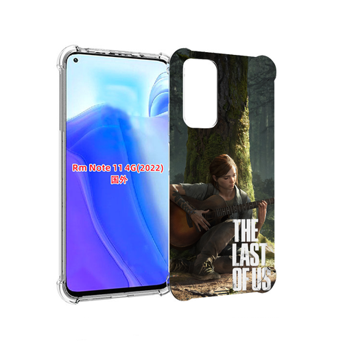 Чехол MyPads The Last of Us Part II для Xiaomi Redmi Note 11 4G ( Глобальная версия ) задняя-панель-накладка-бампер чехол mypads queen of pain dota 2 для xiaomi redmi note 11 4g глобальная версия задняя панель накладка бампер