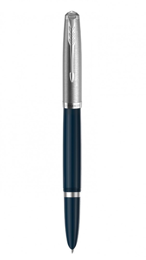 Ручка перьевая Midnight Blue CT, черная PARKER - фото №10