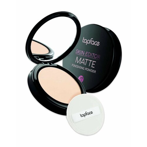 TOPFACE Пудра для лица Matte Finishing Powder матирующая, 10 г, 001