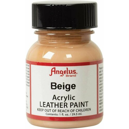 Акриловая художественная краска Angelus для ткани и кожи, Beige 070 (бежевый), 29.5 мл
