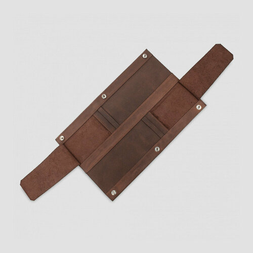 Сумка для хранения и перевозки 2-х кухонных ножей, цвет коричневый BAG-DUO