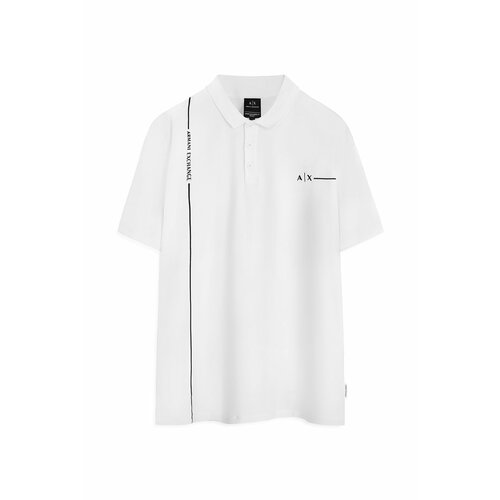 фото Поло armani exchange, размер s, белый