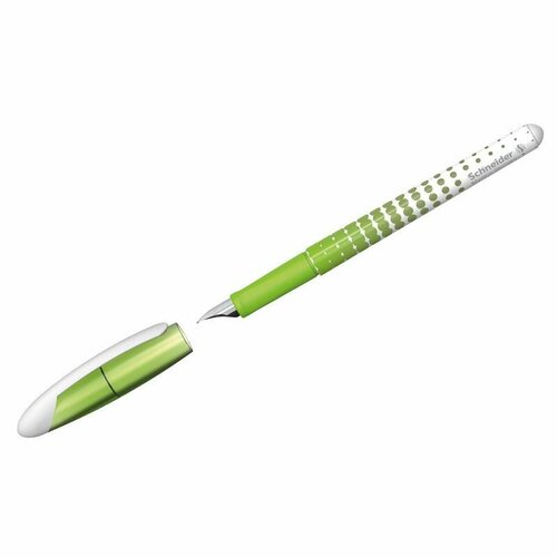 Schneider Ручка перьевая Voyage, 1 картридж, зеленый корпус комплект 27 штук ручка перьевая m