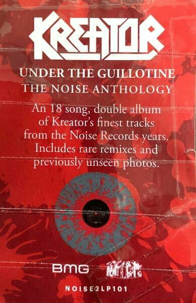Виниловая пластинка BMG Kreator – Under The Guillotine - The Noise Recprds Anthology (2LP, coloured vinyl) — фото 11