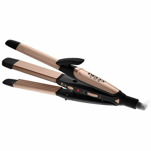 Мультистайлер Delta Lux 50 Вт керамическое покрытие 180 3 в 1 черный с золотым DL-0632 224700₽