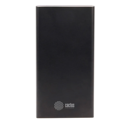 Внешний аккумулятор Power Bank Cactus 10000мAч 2 USB аллюминий 239000₽