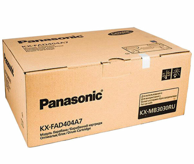 Блок фотобарабана Panasonic KX-FAD404A7 ч/б:20000стр для KX-MB3030RU Panasonic