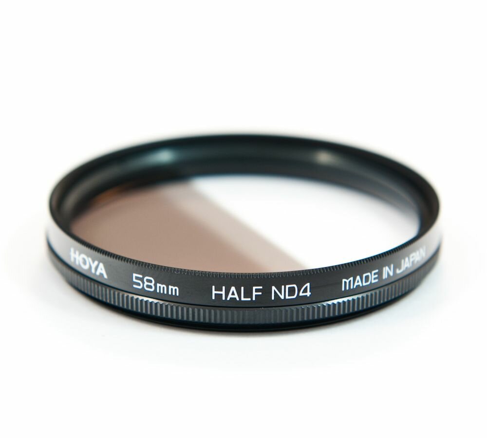 Светофильтр Hoya HALF NDX4 58mm in sq.case