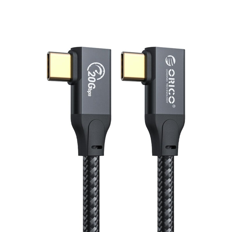 Кабель интерфейсный Orico USB 4.0, Type-C - Type-C, 0.8 м, Orico U4A08, черный - фото №6