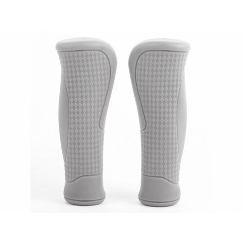 фото Vinca sport ручки руля (грипсы) h-g 67, резиновые, серые (пара)