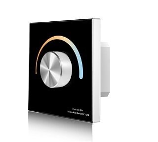 Панель SMART-P2-MIX-G-IN Black (3V, Rotary, 2.4G) (Arlight, IP20 Пластик, 5 лет)