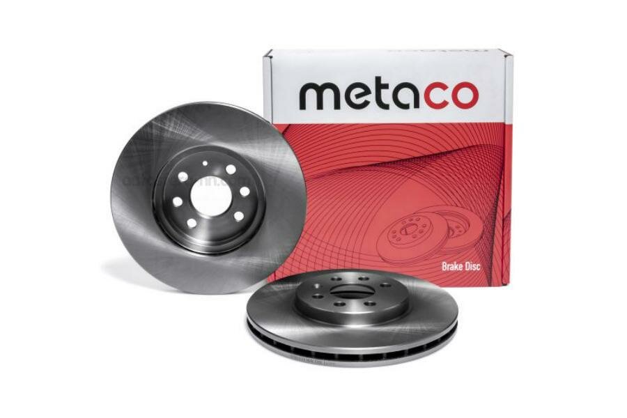 METACO 3050113 Диск тормозной передний вентилируемый
