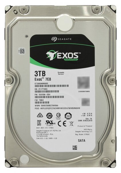Жесткий диск Seagate ST3000NM0005 3Tb 7200 SATAIII 3.5" HDD