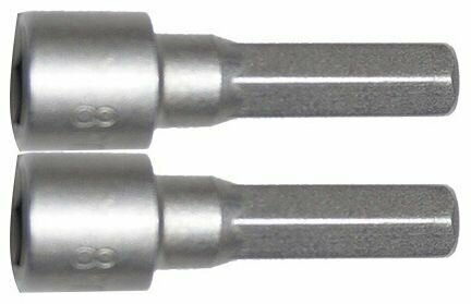 фото Бита с торцевой головкой 8 x 45 мм 2 шт Pobedit