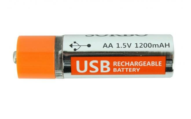 Аккумулятор Sorbo USB AA 1.5V 1200mAH