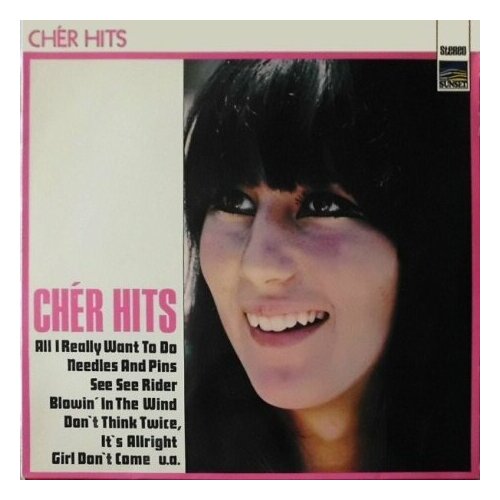 Старый винил, Sunset Records, CHER - Chér Hits (LP , Used) sorry i m late i didn t want to come