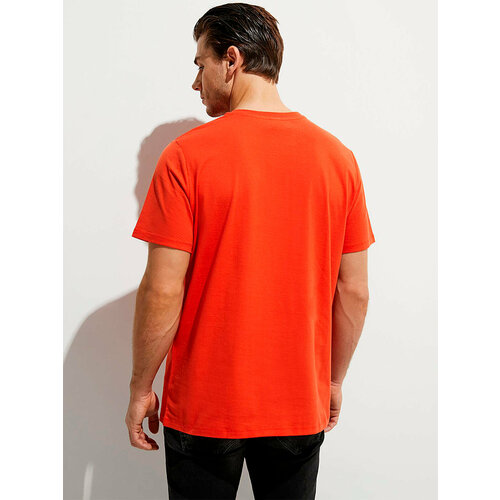 фото Футболка omsa, размер 46, оранжевый