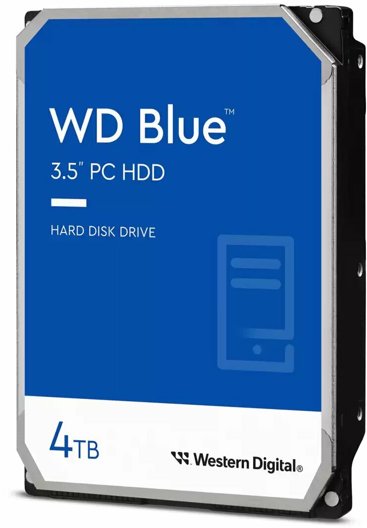 Жёсткий диск 4Tb SATA-III WD Blue (WD40EZAX)