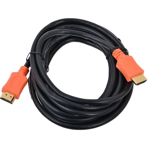 Кабель HDMI Gembird/Cablexpert, 3.0м, v1.4, 19M/19M, серия Lihgt, черный, позол. разъемы, экран (CC-HDMI4L-10)