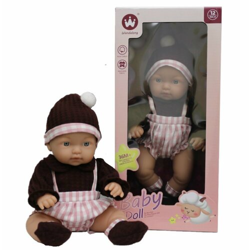 фото Кукла - пупс baby doll в коробке, 30см, w12t-02a китай