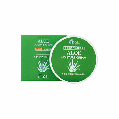 EKEL Увлажняющий крем для лица с экстрактом алоэ Moisture Cream Aloe
