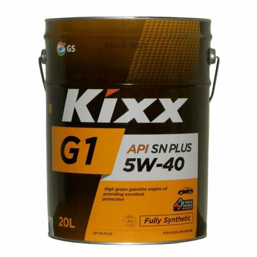 KIXX L2102P20E1 Масо моторное Kixx G1 5w-40 API SN Plus 20