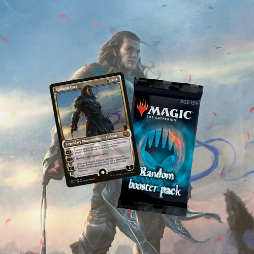 Magic The Gathering: Набор Gideon pack мироходец + случайный бустер