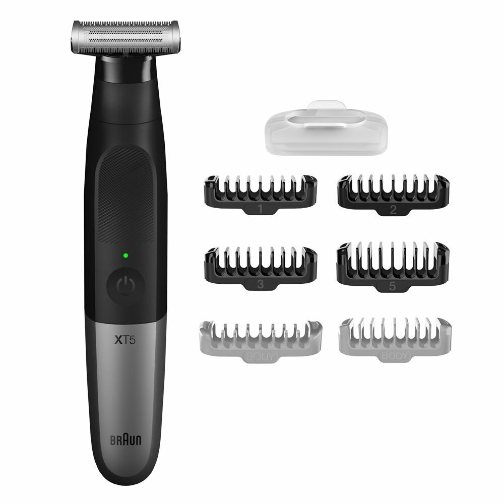 Триммер для бороды и усов Braun OneTool XT5200, черный