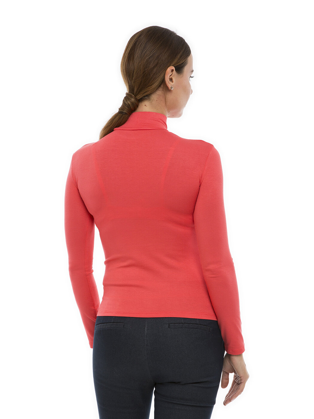 Водолазка Magic lady базовая, размер 44-46, коралловый — фото 1