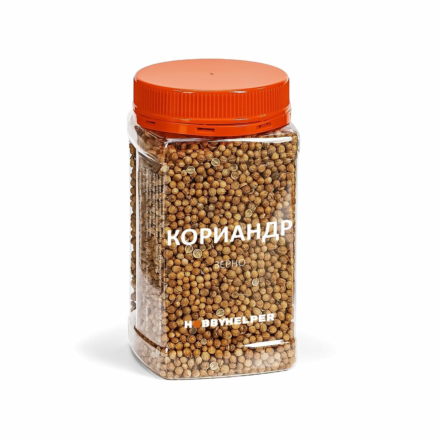 Кориандр зерно (семена) HOBBYHELPER (100 г)