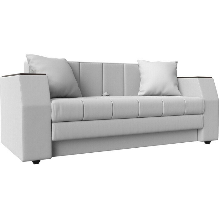 фото Диван прямой АртМебель Атлант мини эко-кожа белый