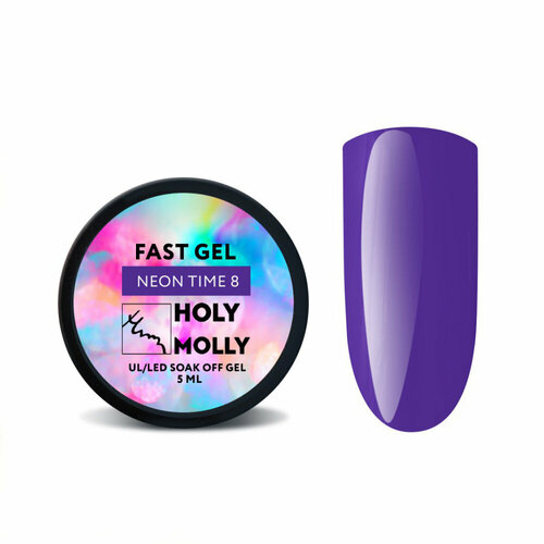 Моделирующий гель Holy Molly Fast Gel Neon Time 08 5 мл 280₽