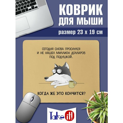 Коврик Не нашёл миллион долларов 374₽