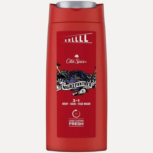 Изображение товара Гель для душа + шампунь Old Spice 3в1 Night Panther, 675 мл