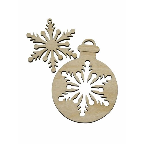 Деревянные заготовки Декупаж Шар 3 шт 161₽