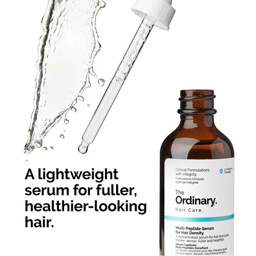 Ordinary Сыворотка для густоты и роста волос с мультипептидами 60 мл Multi-Peptide Serum for Hair Density 3900₽