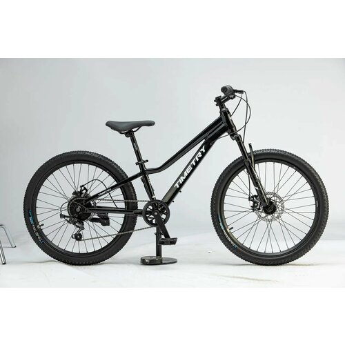 Велосипед горный TIMETRY ORIGINAL TT272 24 колеса алюминиевая рама черный 18990₽