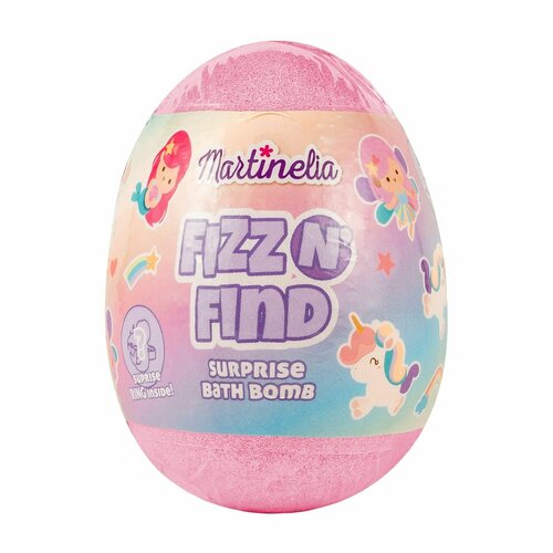 Бомбочка для ванны Martinelia Egg розовая