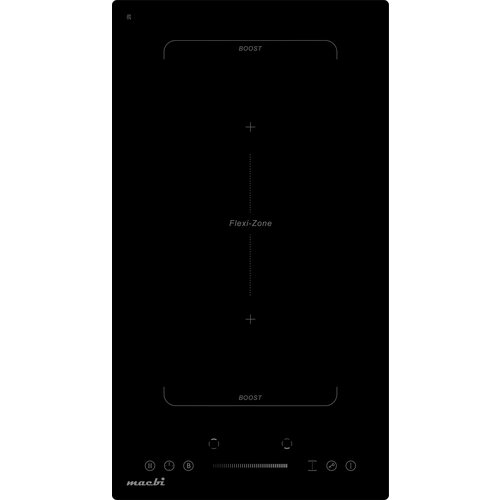 Индукционная варочная панель MACBI 2 конфорки Домино черный 1099000₽
