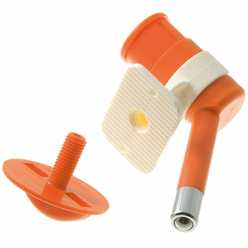 HERCHY Автопоилка универсальная, оранжевая (под ПЭТ бутылку)