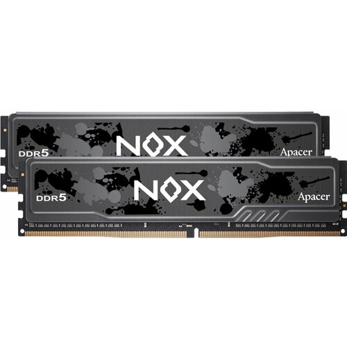 Оперативная память для компьютера Apacer NOX DIMM 32Gb DDR5 5600 MHz AH5U32G56C522MBAA-2 1511300₽
