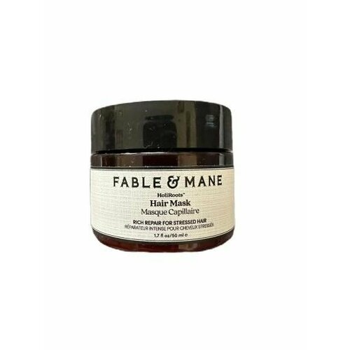Восстанавливающая маска для волос мини-формат FABLE&MANE HOLIROOTS REPAIRING HAIR MASK 50ml