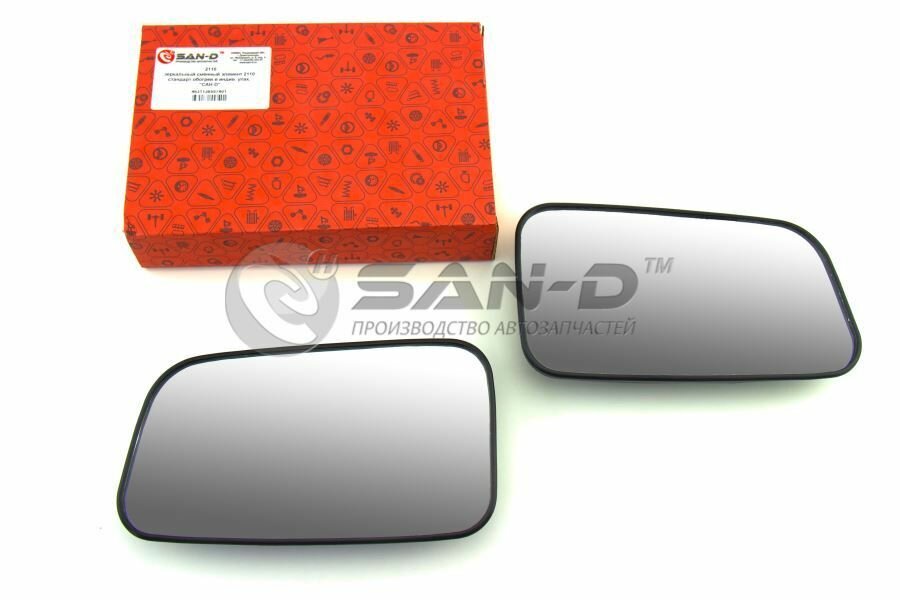 фото Комплект зеркальных элементов с обогревом ВАЗ 2110 2111 2112 / Lada Лада / 2110-8201216/17