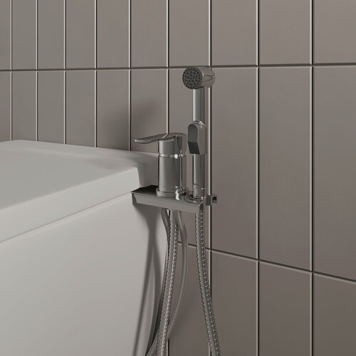 Изображение товара Смеситель с установкой на унитаз Milardo Tidy 001SB00M08 с гигиеническим душем глянцевый хром