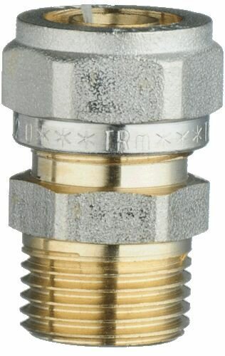 фото Патрубок сантехнический латунь 1/2"x16 штуцер-цанга, Terma 01001