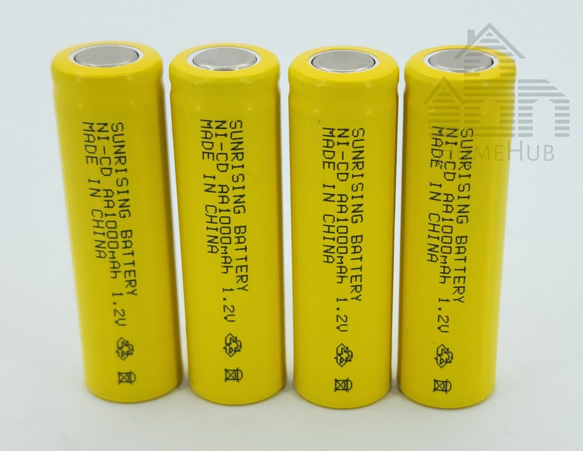 Аккумулятор Sunrising Ni-Cd, АА, 1.2V, 1000mAh, 4шт
