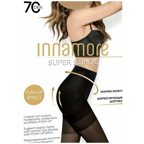 Колготки Innamore Super Slim 70, размер 5, nero