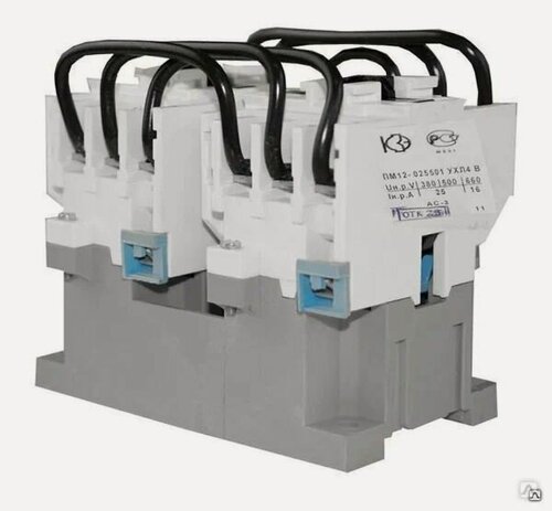 Изображение товара Контактор электромагнитный реверсивный ПМ12-025501 кзэа. УХЛ4 В 220В (2р)