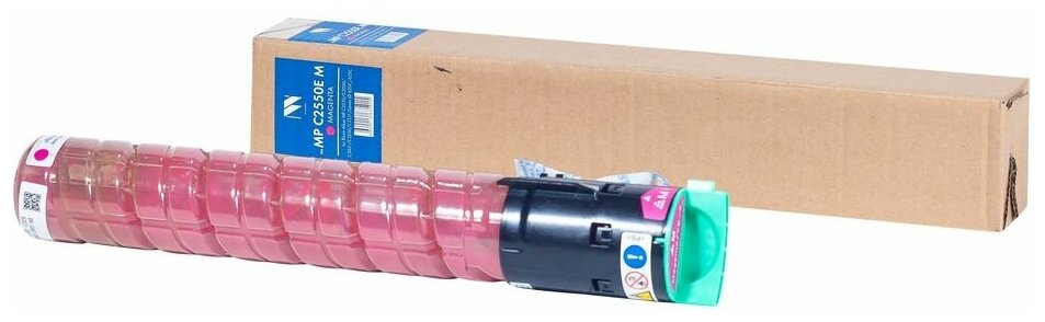 Картридж NVP совместимый NV-MPC2550E Magenta для Ricoh Aficio MP C2051/C2551/C2050/C2050/C2551/Lanier LD 625C/620C (5500k)