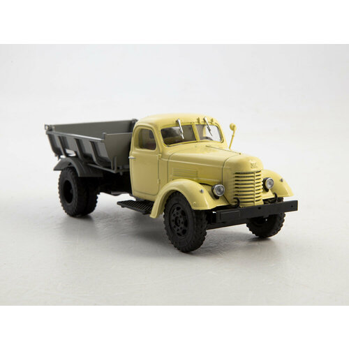 Коллекционная модель MODIMIO Самосвал ЗИС-ММЗ-585 Победитель разрухи, бежевый/серый (Легендарные грузовики №48) 1:43